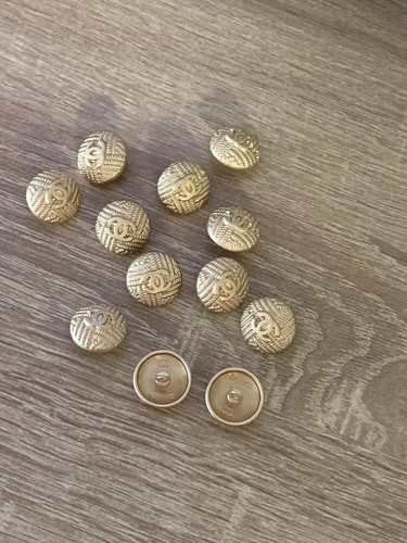 Bottoni chanel oro pezzi - bottoni, 12