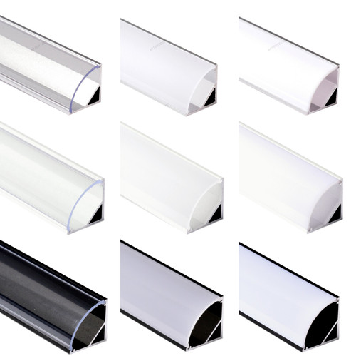 1616 16x16mm profilo alluminio - 16x16mm,