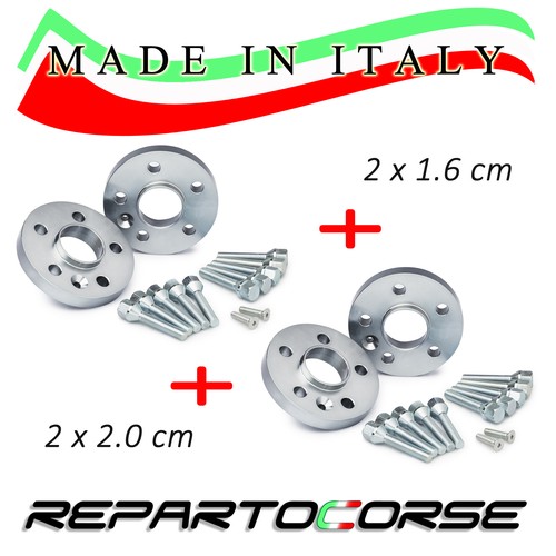 Kit distanziali 16mm - 4, +