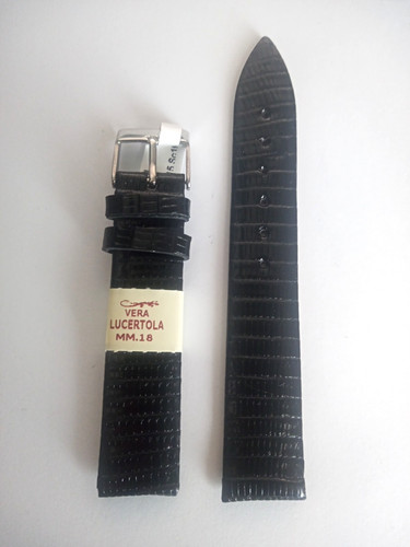 Cinturino extra piatto pelle - 1,