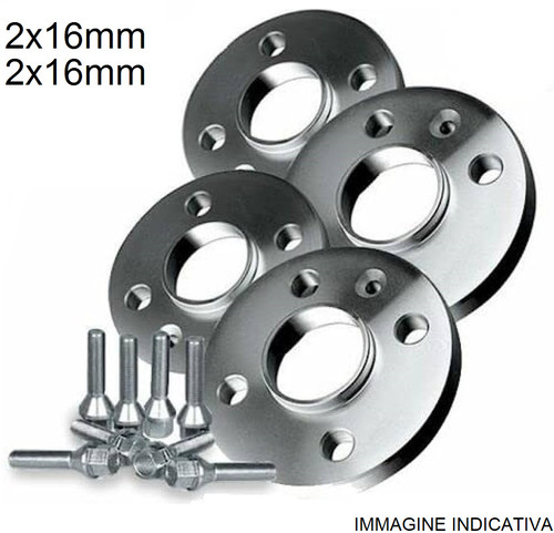 Kit distanziali 4x100 56 5 - distanziali,