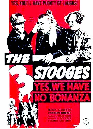 16mm stooges comedy yes - stooges, "yes,