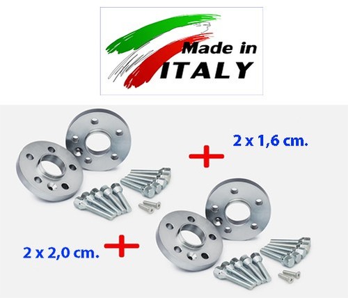 Kit distanziali ruote mm - da,